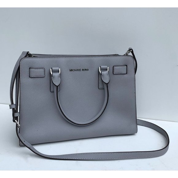 MICHAEL KORS Dillon Saffiano Leather Satchel, NEW! - Picture 3 of 4